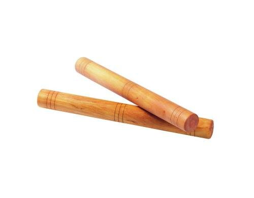 Goki 2 Klanghölzer L= 19 cm, Ø= 2 cm, Holz