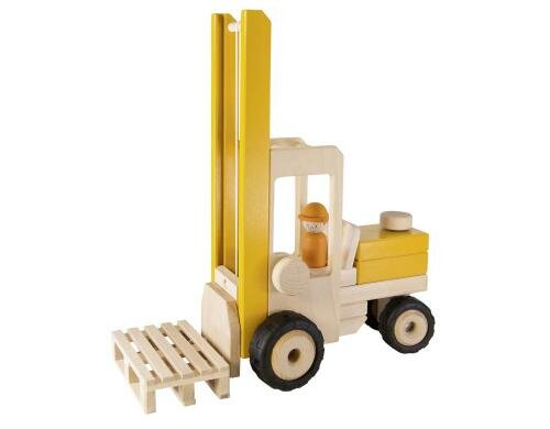 Goki Gabelstapler 36 x 17,5 x 39 cm, Holz, 1 Palette