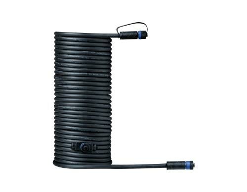 Kabel 1 In-2 Out, max. 150 W, 10 m 24V, IP68, Schwarz