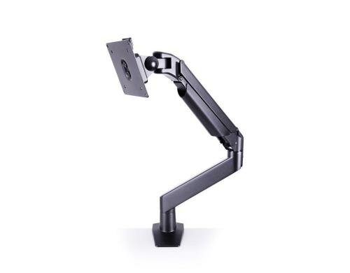 MB Gasgelenk-W+T Halter -32, silber/7167 Vesa 100x100, max. 10 kg