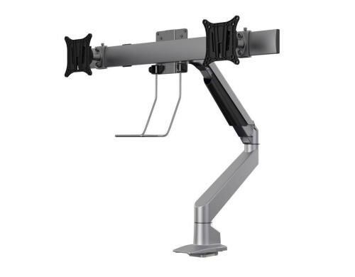 MB Monhalt Crossbar15- 30, silber/5938 BxHxT 49x19x48cm,Duo Crossbar für 2 Monit