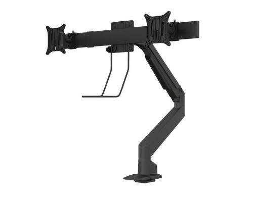 MB Monhalt Crossbar15- 32,schwarz/5952 BxHxT 49x19x48cm, Duo Crossbar für 2 Monit