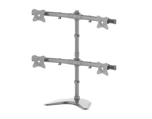 MB Monitorständ basic Quad 27schwarz/3347 BxHxT 11,6x12x55mm