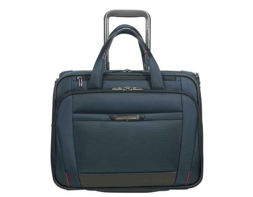 Samsonite Pro-DLX 5 Rolling Tote 15.6 dunkelblau, 2 Rollen