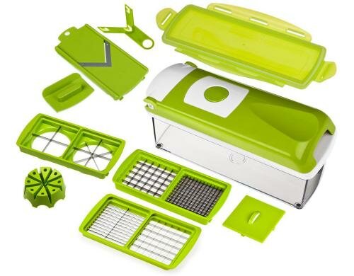 Genius Nicer Dicer Plus Set 10 teilig grün 10-teilig