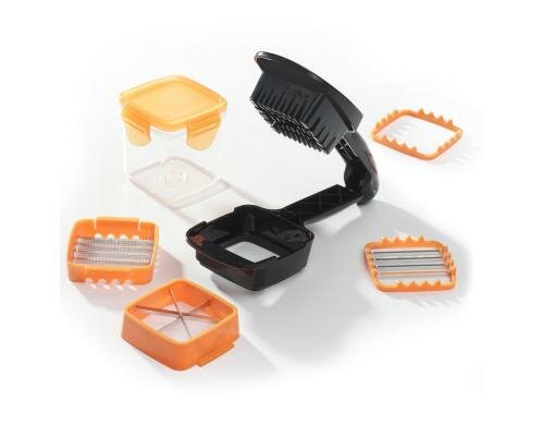 Genius Nicer Dicer Quick Set orange 7-teilig
