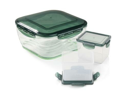 Genius Nicer Dicer Chef Auffangbehälter 6-teilig, grün