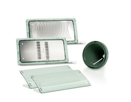Genius Nicer Dicer Chef Kombi Set 3-teilig, dunkelgrün
