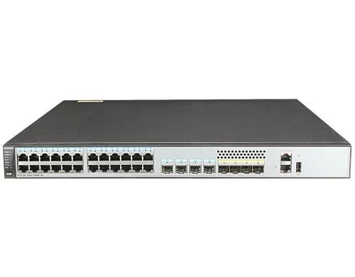 Huawei S5720-28X-PWR-SI-AC: Managed Switch 24xPoE+ (740W), 4xSFP/RJ45 shared, 4xSFP+