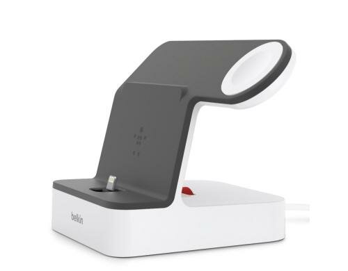 Belkin PowerHouse 2-in-1 weiss für Apple Watch +  iPhone