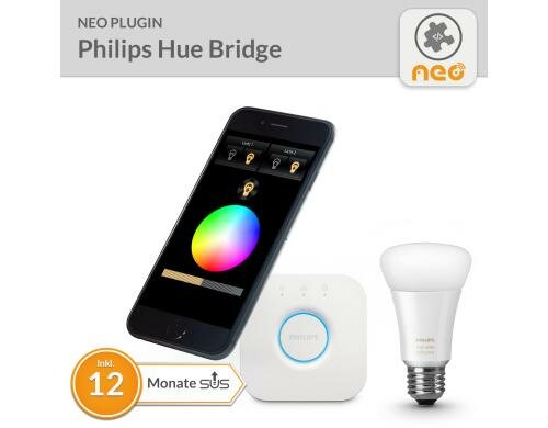 NEO Plugin Philips Hue Bridge inkl. 12 Monaten SUS