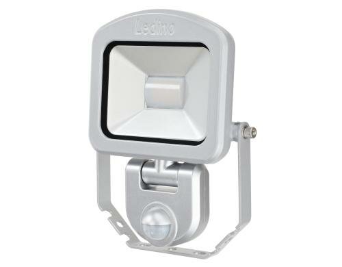 Ledino LED-Strahler m. Sensor Charlottenburg 10SWI,10W,3000K,silb.