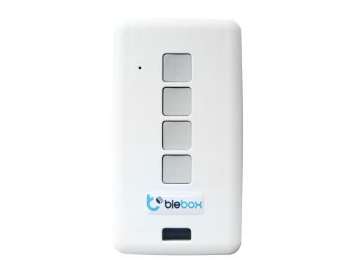 bleBox uRemote Basic WHITE WiFi Fernbedienung 4-Kanal, weiss
