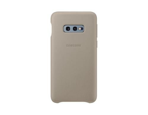 Samsung EF-VG970 Leather Cover gray f Galaxy S10e