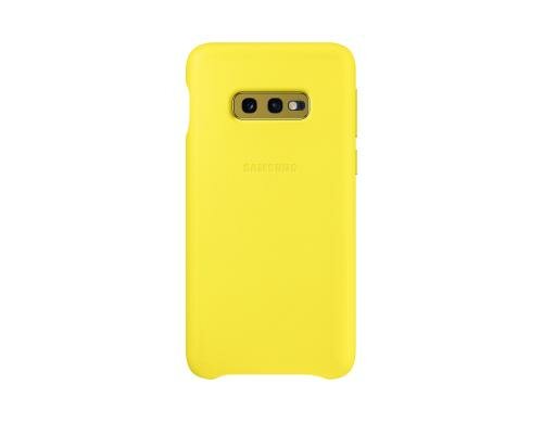 Samsung EF-VG970 Leather Cover yellow f Galaxy S10e