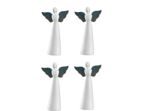 LEONARDO Porzellanengel Aurora 30cm 4 Stück, Weihnachtsartikel