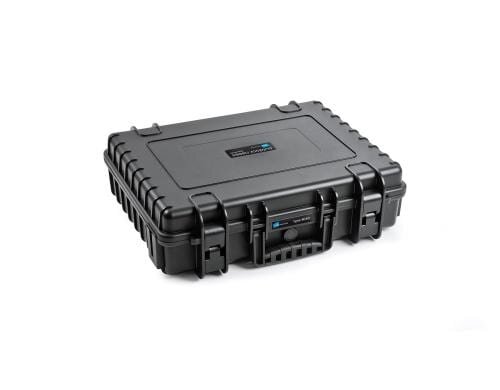 B&W Outdoor-Koffer Typ 6040 - SI schwarz Innenmasse: 475x350x130mm