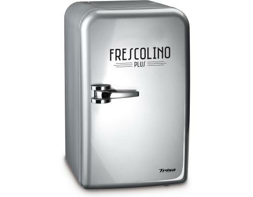 Trisa Mini Kühlschrank Frescolino Plus si A+, silber, 17l, 12V-DC, 230V-AC