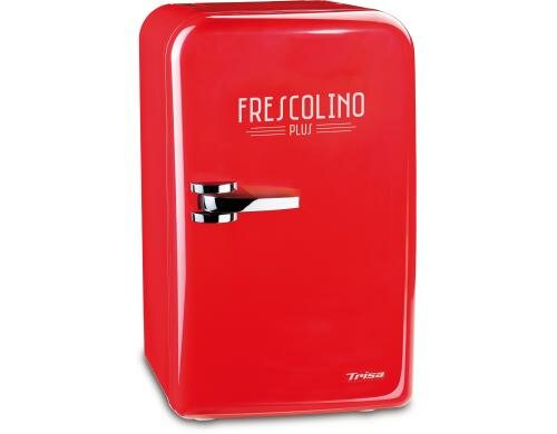 Trisa Mini Kühlschrank Frescolino Plus ro A+, rot, 17l, 12V-DC, 230V-AC