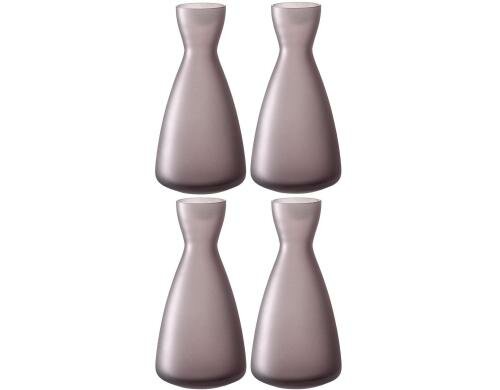Leonardo Vase 14cm rose Milano 4 Stück, Höhe: 14cm, D: 7cm