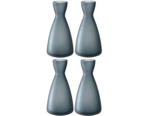 Leonardo Vase 14cm blau Milano 4 Stück, Höhe: 14cm, D: 7cm