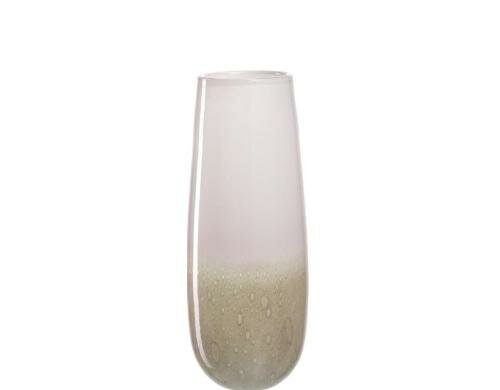 Leonardo Vase 44cm weiss beige Casolare 1 Stück, Höhe: 44cm, D: 17cm