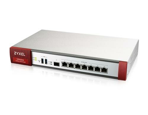 ZyXEL Firewall VPN300 mit SFP-Slot inkl. Hotspot Lizenz und 1J CF