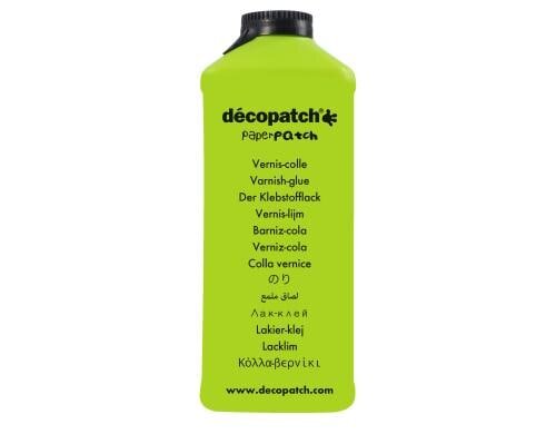 décopatch Klebstofflack seidenmatt 600ml Klebt und bildet gleichzeitig Schutzschicht