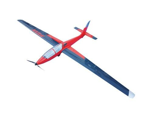 robbe MDM-1 FOX ARF, lackiert Elektrosegler, Voll-GFK Elektrosegler