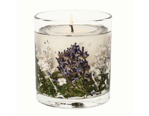 Stoneglow Duftkerze Lavender Fields Gel 75 gr, Brenndauer ca. 15h