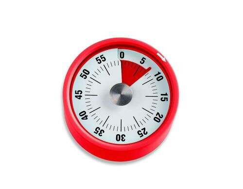 ADE Küchentimer TD 1709 rot Bedienung mechanisch