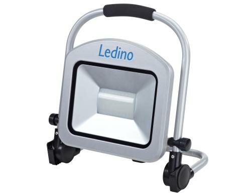 Ledino LED-Standstrahler 50W Charlottenburg 50B, 50W, 6500K, silb.