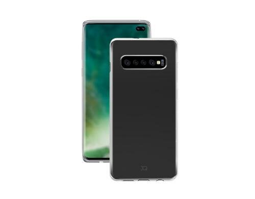 XQISIT Flex Case clear für Samsung Galaxy S10+