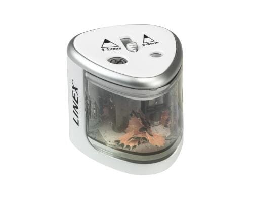 LINEX Spitzmaschine Batteriebetrieben 2 Löcher für untersch. Stifte