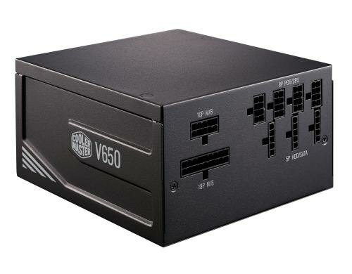 Netzteil Cooler Master, V Serie 650W 1x12cm Lüfter, 8xSATA, aktiv PFC, ATX 2.3