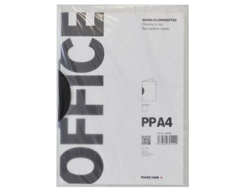 Office Klemmhefter PP A4 transparent
