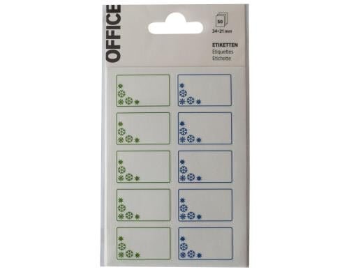 Office Tiefkühl-Etiketten 34x21mm 50Stk.