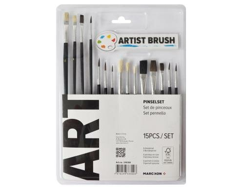 Office Pinselset 15 Stk.