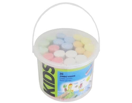 Office Strassenmalkreide Jumbo farbig 20 Stk.
