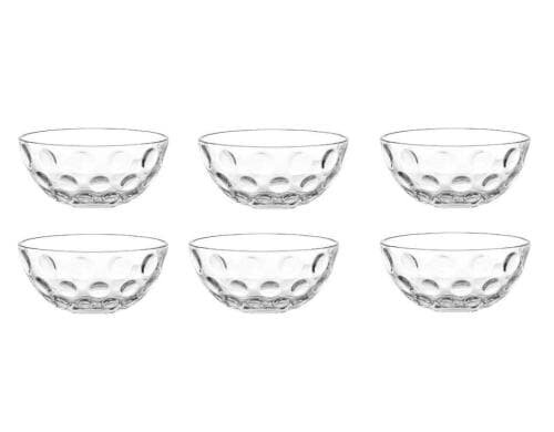 Leonardo Schale Cucina Optic 10cm 6 Stück, Durchmesser: 10cm
