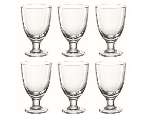Leonardo Dessert Schalen Cucina 480ml klar 6 Stück, Vol: 480ml