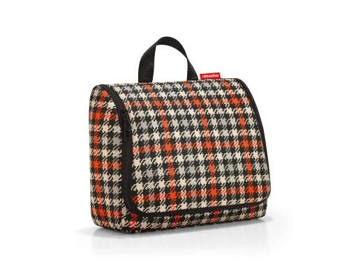 Reisenthel Necessaire toiletbag XL 4 l glencheck red, 28 x 25 x 10 cm