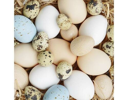 B+C Servietten Natural Easter 33x33 cm, 20 Stück