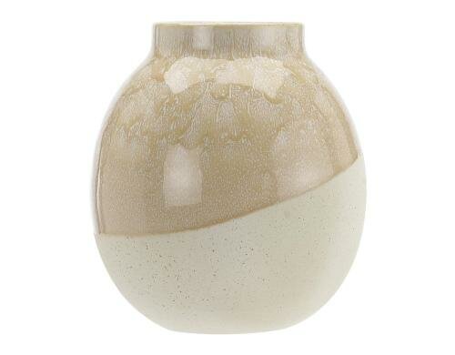 A Simple Mess Vase Skraa Ø18 cm, H 20 cm, whisper, Steingut
