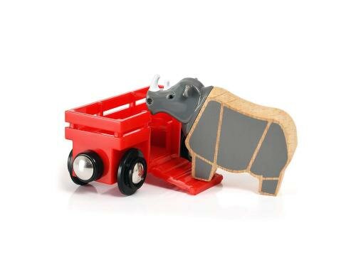 Brio Flusspferd und Wagen