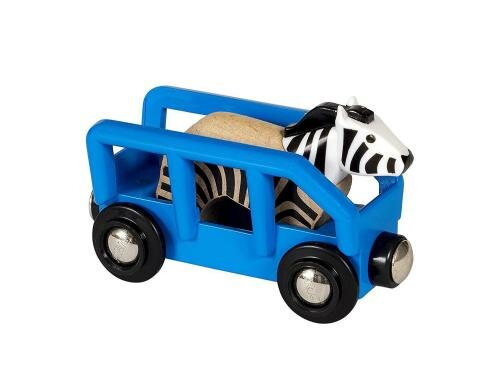 Brio Zebra und Wagen