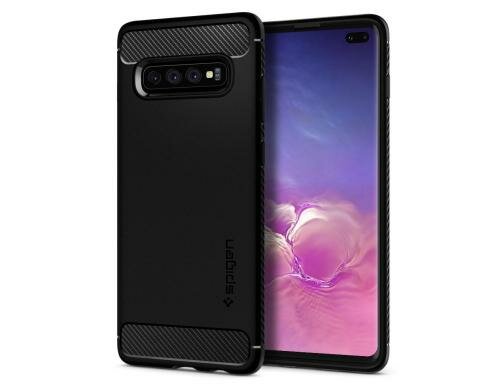 Spigen Rugged Armor schwarz für Samsung Galaxy S10+
