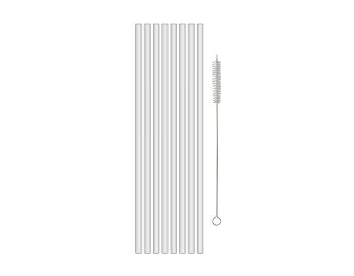 Koziol Strohalm Cheers 8er Set 8er Set, transparent, Kunststoff