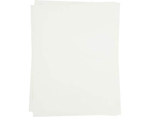 Creativ Company Aufbügelfolie transparent bedruckbar, 5 Blatt