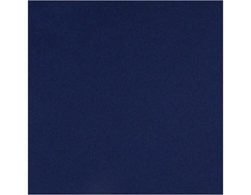 Creativ Company Servietten 40 x 40 cm dunkelblau, textilähnlich, 1-lagig